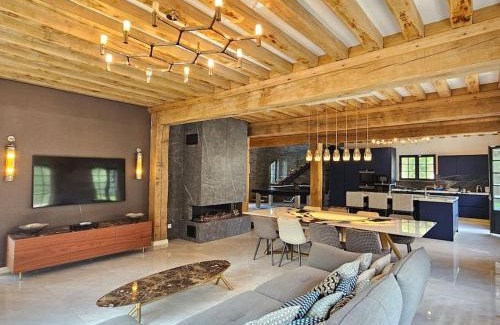 Benerville-sur-Mer Villa | Villa d'exception, 5 chambres, 20m plage, spa.
