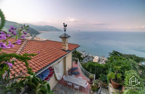 Laigueglia Villa | Villa Del Golfo - Vista Incredibile - Arte - Relax
