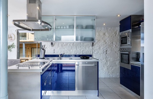 Chorafakia Villa | Villa Emilia front sea amazing sunset , large swimming pool can be heated .