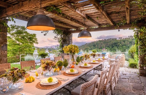 Vicopelago Villa | Villa Francigena Luxury 10 bedroom Farmhouse Villa