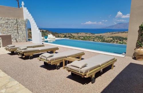 Pitsidia Villa | Villa Grabella-Amazing sea view and swimming pool