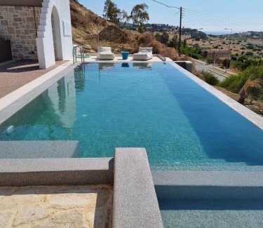 Pitsidia Villa | Villa Grabella-Amazing sea view and swimming pool