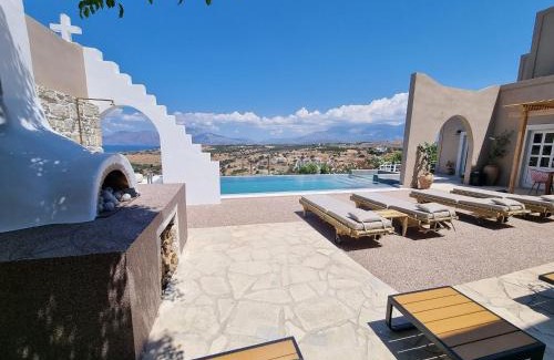 Pitsidia Villa | Villa Grabella-Amazing sea view and swimming pool
