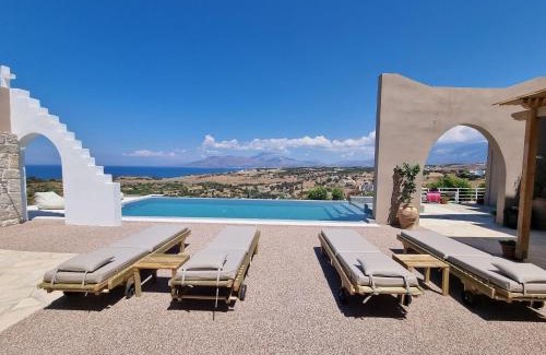 Pitsidia Villa | Villa Grabella-Amazing sea view and swimming pool