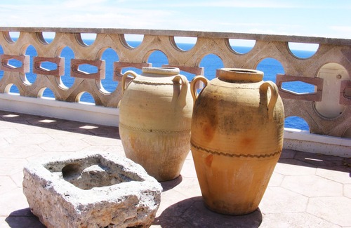 Corsano Apartment | Villa Guardiola: Three-room apartment on the sea near Santa Maria di Leuca