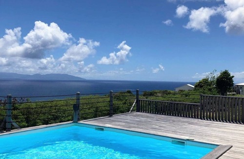 Grand-Bourg Villa | Villa Horizon, offering an incredible view, ideal for 8 people