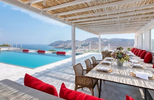 Kalafatis Villa | Villa in Dhriopís with 20 bedrooms sleeps 40