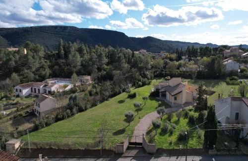 Prades-sur-Vernazobre House | Villa in France with Private Pool & Garden