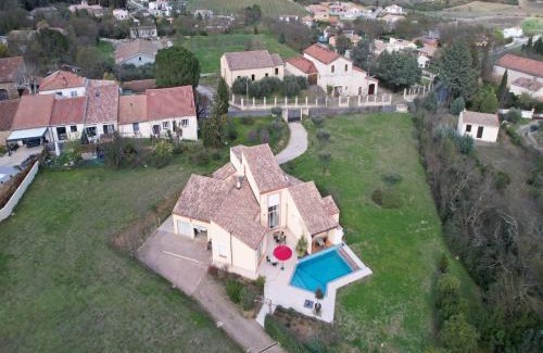 Prades-sur-Vernazobre House | Villa in France with Private Pool & Garden