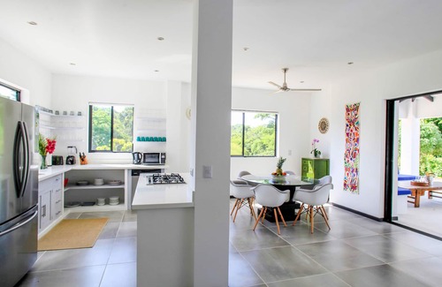 Santiago Villa | Villa Komodo at Cactus Blue Luxury Villas. Beautiful pool, views + garden.