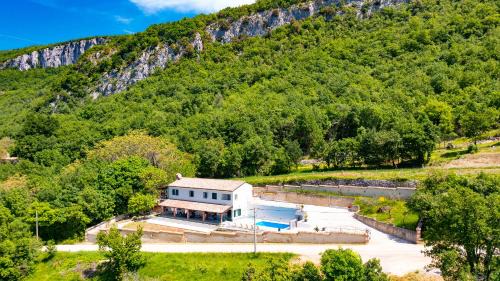 Lupoglav Villa | Villa Kristina - Swimming pool, Dolenja Vas - Istra