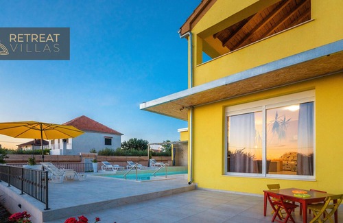 Galovac Villa | Villa La Verna - cozy family villa with garden and saltwater pool