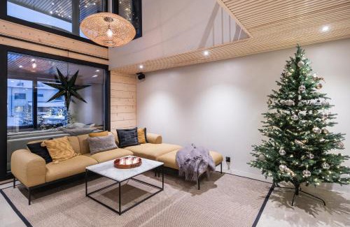 Rovaniemi House | Villa Log modern interior