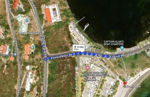 Oyster Pond Villa | Villa Luminara- Lux Pool, Garden, Retreat & Beach