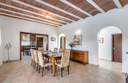 Sant Joan de Labritja Villa | VILLA LUNA - Private villa with pool, free WIFI, Air/Cond, Jacuzzi pool and a beautiful garden!