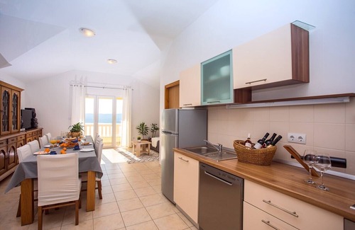 Ruskamen Villa | VILLA MASLINA, with private 32m2Pool, panoramic views on 100km coastline, 12 pax