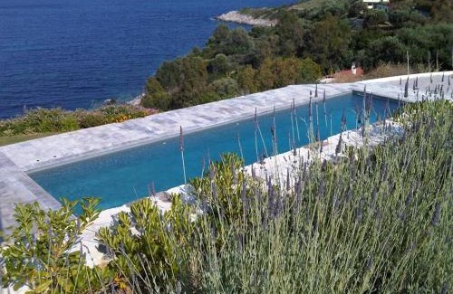 Agii Apostoli Villa | Villa Nafsika stunning view on the Aegean Sea