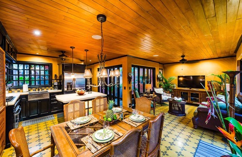 Playa Langosta House | Villa Oasis: A luxury villa just steps to beach with private pool, WIFI & A/C
