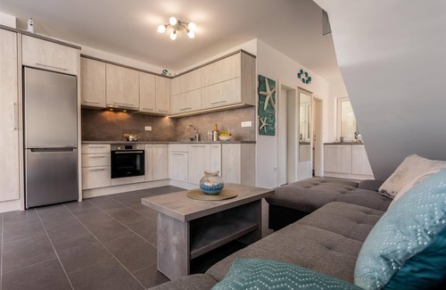 Klimno Villa | Villa Oasis with swimming pool, Seaview, outdoor kitchen, SUP, kayak and bikes