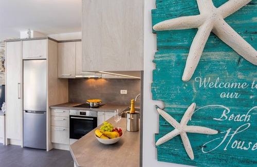 Klimno Villa | Villa Oasis with swimming pool, Seaview, outdoor kitchen, SUP, kayak and bikes