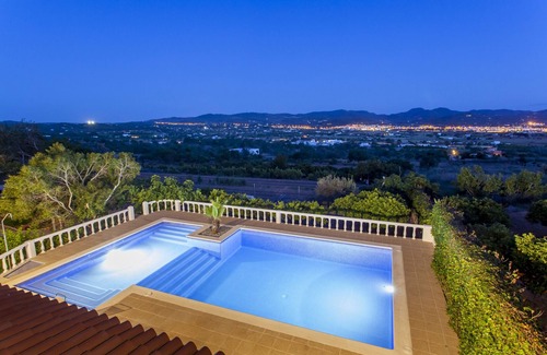 Sant Antoni de Portmany Villa | Villa Paris with panoramic views set in San Antonio hills