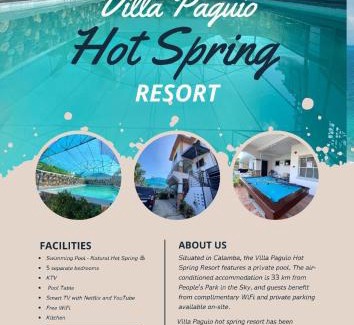 Pansol Villa | villa paguio hot spring resort
