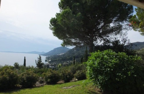 Perama Villa | Villa Pelagos undoubtedly has one of the best views in Corfu.