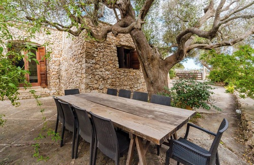 Marina San Gregorio Villa | Villa 'Petrosa' with Sea View, Private Terrace and Air Conditioning