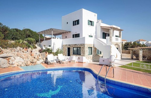 Stavros Villa | Villa Phaedra Sea Front Villa at Tersanas