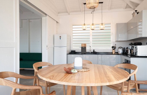 Terre-de-Haut Villa | Villa Rackam, balcony on the Baie des Saintes with pool and 300m from beaches