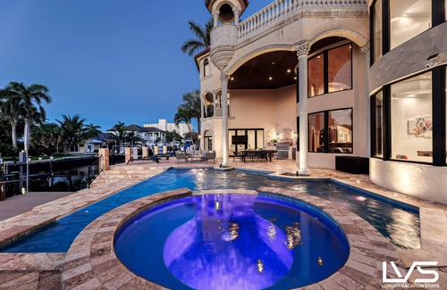 Delray Beach Shores House | Villa Rhodes Palatial Waterfront Beach Estate