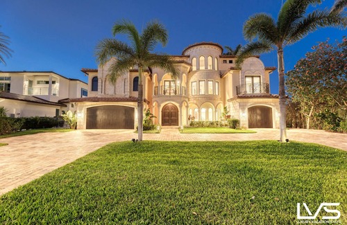 Delray Beach Shores House | Villa Rhodes Palatial Waterfront Beach Estate