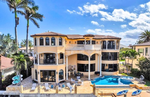 Delray Beach Shores House | Villa Rhodes Palatial Waterfront Beach Estate