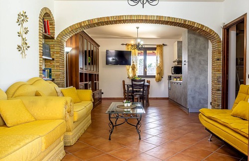 Calatabiano Villa | Villa San Biagio - Garden and pool