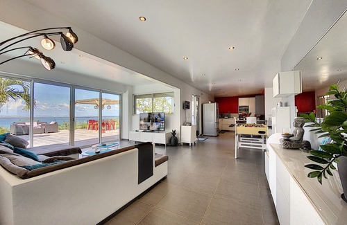La Savane Villa | Villa SEA VIEW, 5' from Grand Case Beach, private pool, huge privacy
