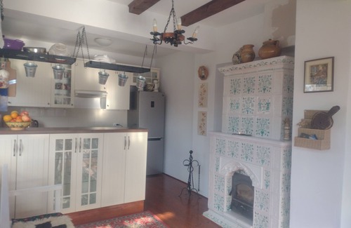 Porumbacu de Jos House | Villa Serbota with park-like garden crossed by a mountain stream