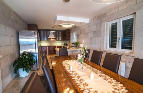 Zavalatica Villa | VILLA SOFIA see front with pool and hot tub