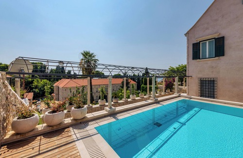 Pile Villa | Villa Stone Rose with a Pool and Large Garden in Downtown Dubrovnik