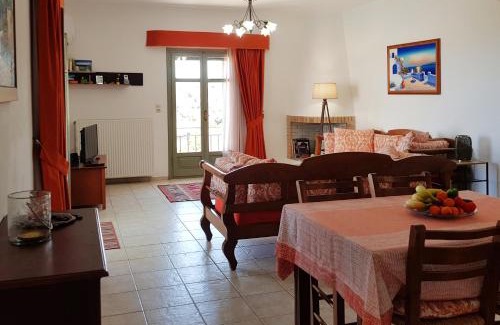 Agia Triada Villa | Villa Sunset with stunning sea view, kids area and hammocks on roof terrace