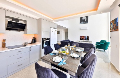 Sarıbelen Villa | Villa Taha in Kas with 3 bedrooms and 3 bathrooms