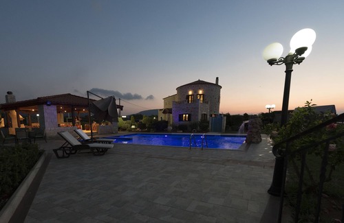 Analipsi Villa | Villa Voula Hersonisos Crete (pool jacuzzi)
