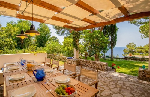 Madonna delle Grazie Villa | Villa with infinity pool and private access to the sea