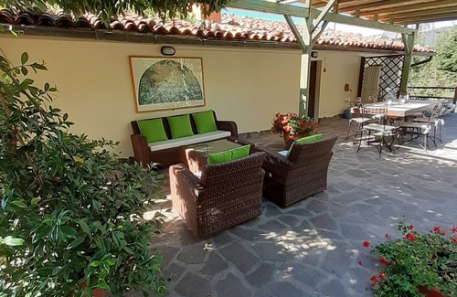 Pieve Fosciana Villa | Villa with own pool, mountain village with restaurant and shop. North of Lucca