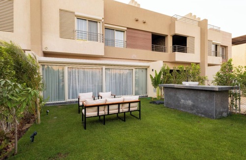 6th of October City Villa | villa with private garden in the crown palm hills compound -sheikh zayed