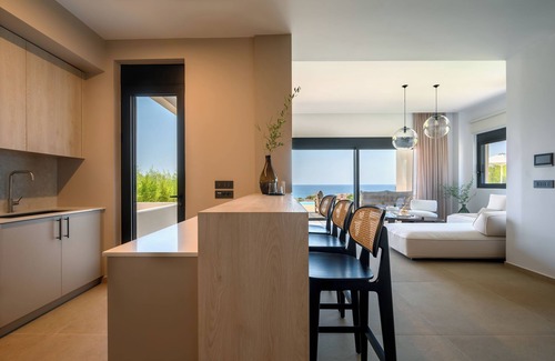 Gargaliani Villa | Villa with private infinity pool, sea view & sunset. Nobus Villas 1
