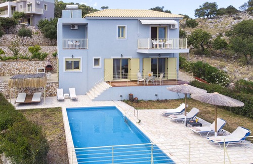 Skala Villa | Villa With Private,Heated Swimming Pool And Breathtaking Sea Views