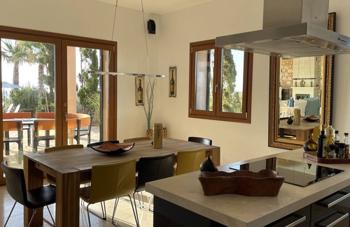 Cala Murada Villa | Villa with sea views from all rooms for 8 people, large pool, BBQ, heating