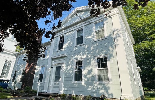 Franklin House | Village Bedroom Overlooking Historic Church