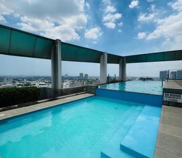 Phil-Am Apartment | VINIA INFINITY STUDIO 4 near MALLS and MRT STATION
