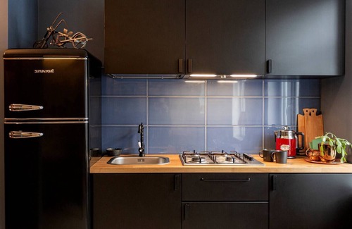 Grizinkalns Apartment | Vintage Apartments BLACK/Free parking